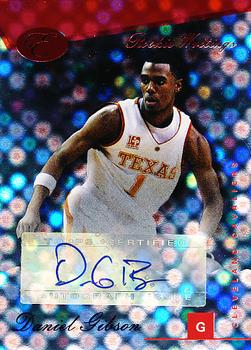 2006-07 Bowman Elevation - Rookie Writing Autographs Red #RWA-DG Daniel Gibson Front