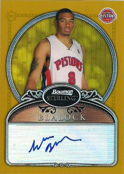 2006-07 Bowman Sterling - Refractors Gold #81 Will Blalock Front