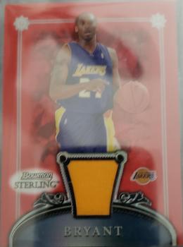 2006-07 Bowman Sterling - Refractors Red #10 Kobe Bryant Front