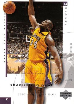 2002-03 Upper Deck Honor Roll #36 Shaquille O'Neal Front