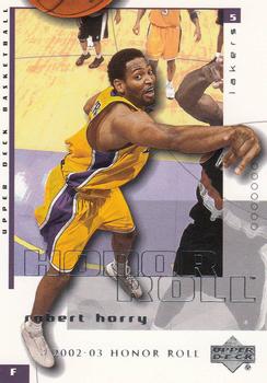 2002-03 Upper Deck Honor Roll #38 Robert Horry Front