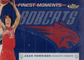 2006-07 Finest - Finest Moments Refractors #AM Adam Morrison Front