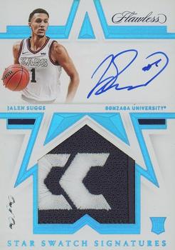 2021 Panini Flawless Collegiate - Star Swatch Signatures Conference Logo #SSS-JSU Jalen Suggs Front