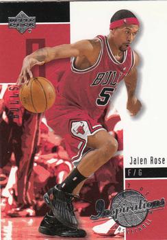 2002-03 Upper Deck Inspirations #8 Jalen Rose Front