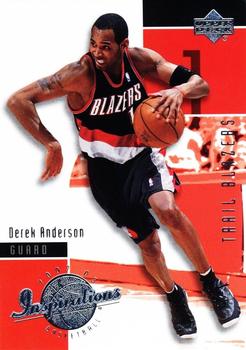 2002-03 Upper Deck Inspirations #69 Derek Anderson Front