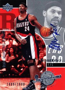 2002-03 Upper Deck Inspirations #141 Qyntel Woods / Rasheed Wallace Front