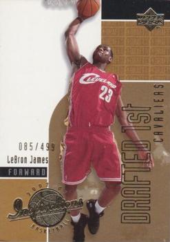 2002-03 Upper Deck Inspirations #156 LeBron James Front