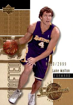 2002-03 Upper Deck Inspirations #190 Luke Walton Front