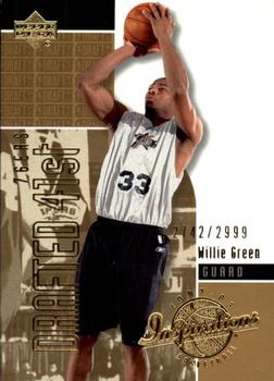 2002-03 Upper Deck Inspirations #196 Willie Green Front