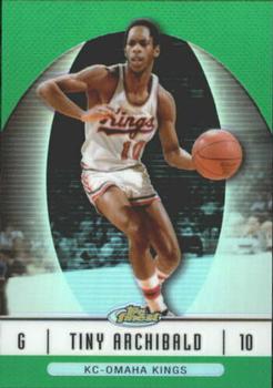 2006-07 Finest - Refractors Green #50 Tiny Archibald Front