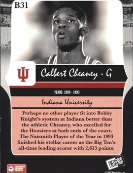 2006-07 Press Pass Legends - Bronze #B31 Calbert Cheaney Back