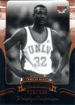 2006-07 Press Pass Legends - Bronze #B62 Stacey Augmon Front