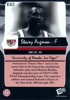 2006-07 Press Pass Legends - Emerald #E62 Stacey Augmon Back