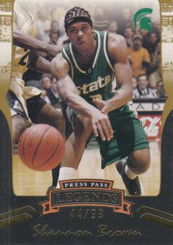 2006-07 Press Pass Legends - Gold #G10 Shannon Brown Front
