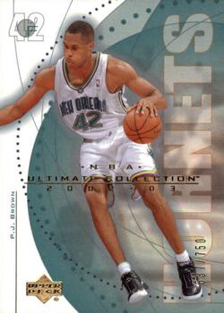 2002-03 Upper Deck Ultimate Collection #42 P.J. Brown Front