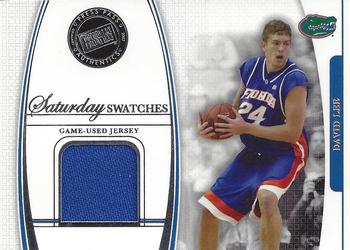 2006-07 Press Pass Legends - Saturday Swatches #SS-DL David Lee Front
