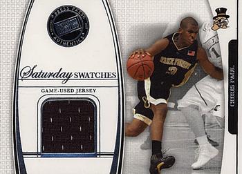 2006-07 Press Pass Legends - Saturday Swatches #SS-CP Chris Paul Front
