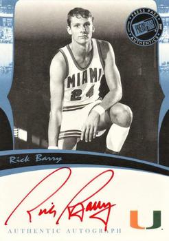 2006-07 Press Pass Legends - Signatures #NNO Rick Barry Front