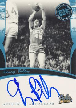 2006-07 Press Pass Legends - Signatures #NNO Henry Bibby Front