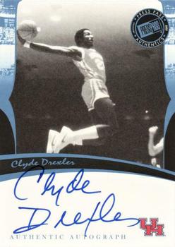2006-07 Press Pass Legends - Signatures #NNO Clyde Drexler Front