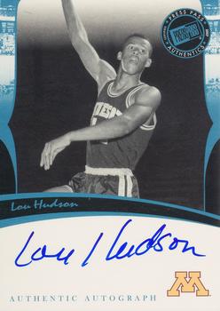 2006-07 Press Pass Legends - Signatures #NNO Lou Hudson Front