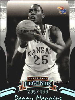 2006-07 Press Pass Legends - Silver #S36 Danny Manning Front