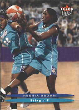 2003 Ultra WNBA #9 Rushia Brown Front