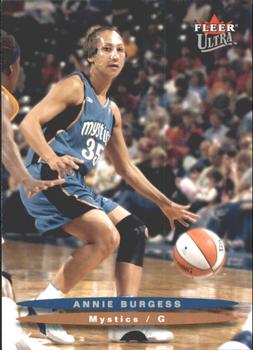 2003 Ultra WNBA #11 Annie Burgess Front