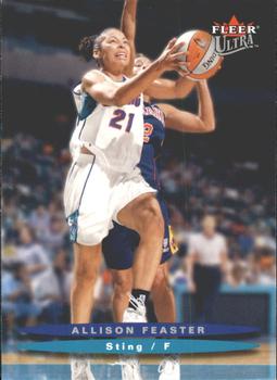 2003 Ultra WNBA #12 Allison Feaster Front