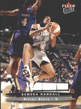 2003 Ultra WNBA #28 Semeka Randall Front