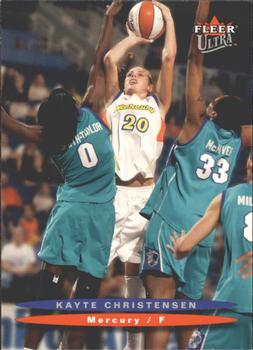 2003 Ultra WNBA #34 Kayte Christensen Front