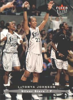 2003 Ultra WNBA #42 LaTonya Johnson Front