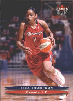 2003 Ultra WNBA #50 Tina Thompson Front