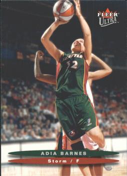 2003 Ultra WNBA #67 Adia Barnes Front