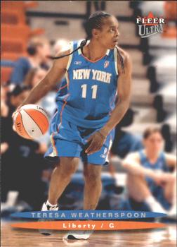 2003 Ultra WNBA #81 Teresa Weatherspoon Front