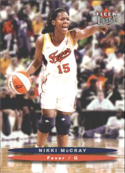 2003 Ultra WNBA #95 Nikki McCray Front