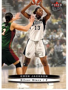 2003 Ultra WNBA #111 Gwen Jackson Front