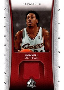2006-07 SP Authentic - Fabrics #AF-MA Donyell Marshall Front