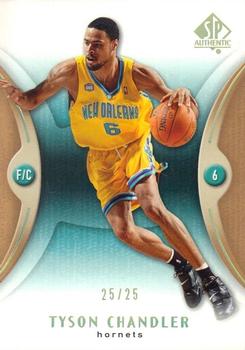 2006-07 SP Authentic - Gold #57 Tyson Chandler Front