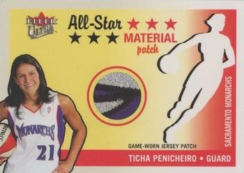 2003 Ultra WNBA - All-Star Review Patch #ASP-TP Ticha Penicheiro Front