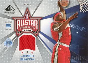 2006-07 SP Game Used - All-Star Memorabilia #AS-JS Josh Smith Front