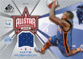 2006-07 SP Game Used - All-Star Memorabilia #AS-NR Nate Robinson Front
