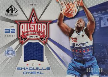 2006-07 SP Game Used - All-Star Memorabilia #AS-SO Shaquille O'Neal Front