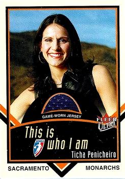2003 Ultra WNBA - Who I Am Game Used #W-TP Ticha Penicheiro Front