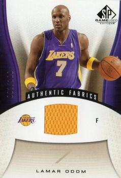 2006-07 SP Game Used - Gold #144 Lamar Odom Front
