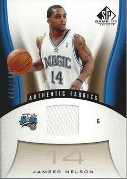 2006-07 SP Game Used - Gold #172 Jameer Nelson Front