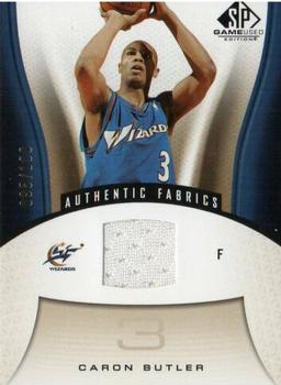 2006-07 SP Game Used - Gold #199 Caron Butler Front