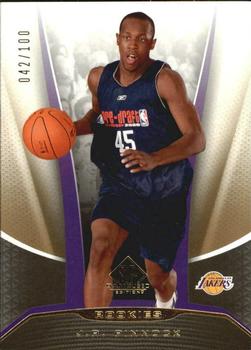 2006-07 SP Game Used - Gold #249 J.R. Pinnock Front