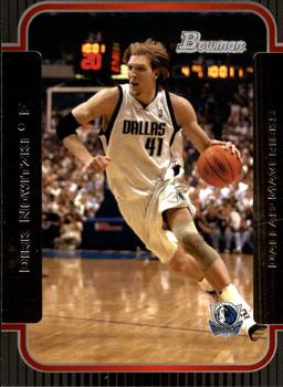 2003-04 Bowman #20 Dirk Nowitzki Front
