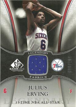 2006-07 SP Game Used - Legendary Fabrics #LF-JE Julius Erving Front